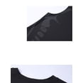thumbnail image 4 of Haitryli Men's Athletic Tank Top Compression Workout Vest  Sleeveless Shirts Fitness Shapewear A Black XL, 4 of 5