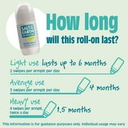 Salt Of the Earth Natural Unscented Refillable Roll-On Deodorant 75ml