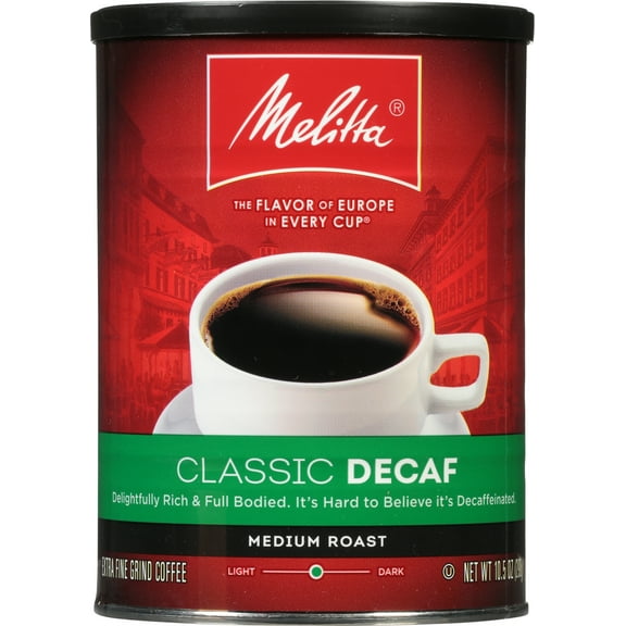 Melitta Classic Decaf (Single Pack) 10.5 Ounce Classic Decaf Coffee