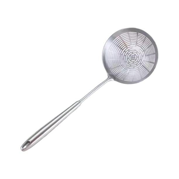 Espumadera con cuchara ranurada Sunnimix colador de pasta de Acero inoxidable mango Largo S 41,6x15cm