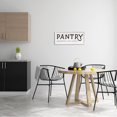 thumbnail image 2 of Stupell Industries Rustic Pantry Sign Text Groceries Dry Goods Framed Wall Art, 24 x 10, Design by Daphne Polselli, 2 of 8