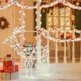 thumbnail image 4 of Christmas Tree Ribbon 3 Meters Long White Plastic Hanging Ornament Strip for Tree or Window Decoration, 4 of 6