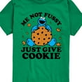 thumbnail image 3 of Sesame Street - Me Not Fussy - Toddler and Youth Short Sleeve Graphic T-Shirt, 3 of 5