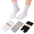 thumbnail image 1 of Calcetines unisex con zuecos, calcetines lavables con separación de dedos para uso diario (gris) Ndcxsfigh Cuidado Belleza, 1 of 8