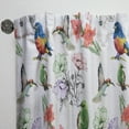 thumbnail image 3 of Designart 'Blossom Pink LVI' Floral Curtain Panel, 3 of 5