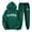 Green, variant on Los Angeles Track Suits for Women Set Travel Hoodie and Jogger Sweatpants 2 Piece Matching Sweatsuit Lounge Set
