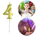 thumbnail image 2 of Clearance! Birthday Number Candle 3D Shape Birthday Candle Decoration Birthday Cake Candle, 2 of 6