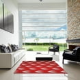 thumbnail image 6 of Ahgly Company Indoor Rectangle Patterned Red Novelty Area Rugs, 8' x 12', 6 of 6