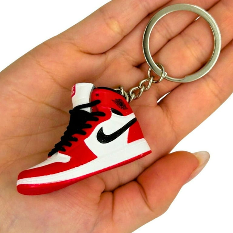 DSK Global Nike Jordan Mini Shoe Keychain, Rubber Pendant