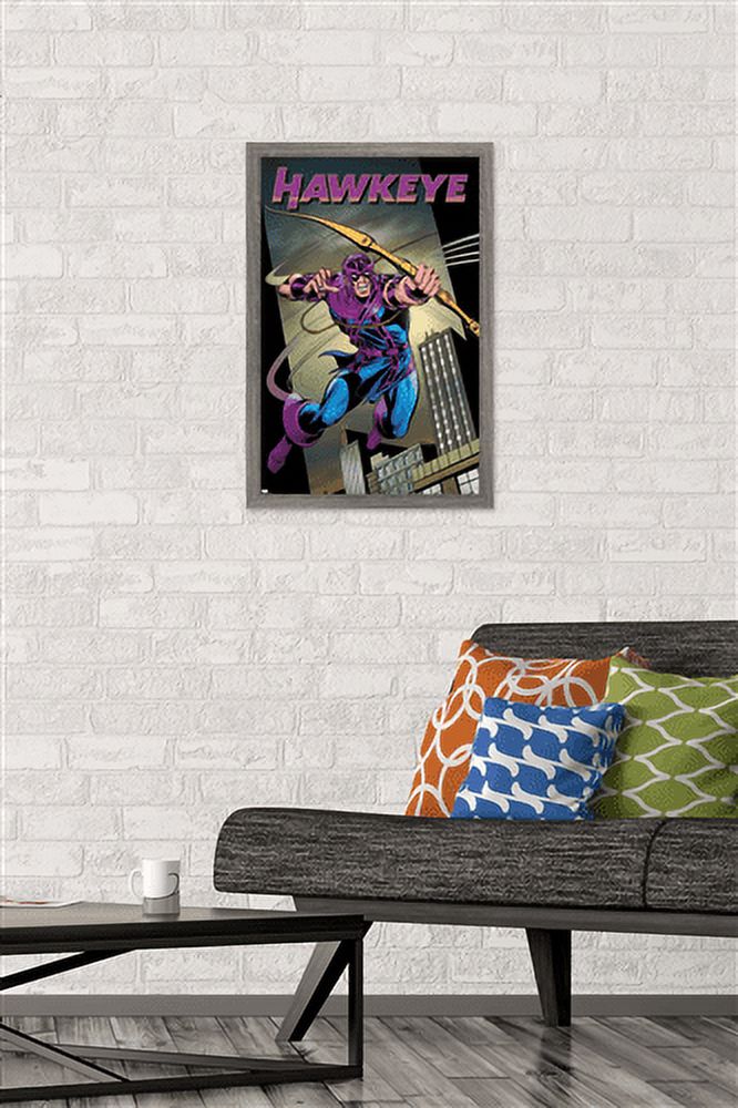 Marvel - Hawkeye - Hawkeye Freefall #1 Wall Poster, 14.725" x 22.375", Framed