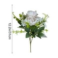 thumbnail image 3 of xaoyunyn Realistic Lifelike Artificial Flower Bouquet with Stable Materials for Home Office or Commercial Decoration, 3 of 6