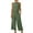 Army Green, variant on Women's Lounge Sets Casual 2 Piece Outfits Sleeveless Crewneck Short Tops Slouchy Relaxed Tank Crop Top Lightweight Wide Leg Pants with Pockets Stylish Loungewear Beach Travel