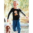 thumbnail image 2 of Cute Sloth W Pumpkin Long Sleeve Toddler -Image by Shutterstock,  5 Toddler, 2 of 4