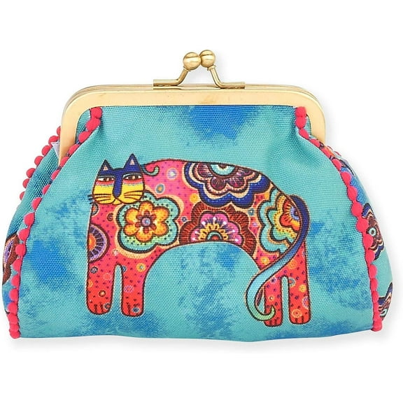 Laurel Burch Bohemian Whiskers Coin Purse