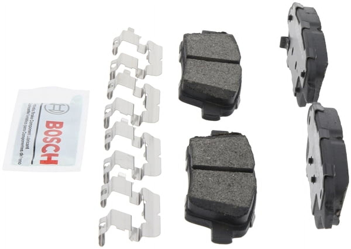 Bosch BC1551 Bosch Quietcast Ceramic Pads w/ Hardware Fits select: 2011-2016 HYUNDAI GENESIS, 2017 GENESIS G80