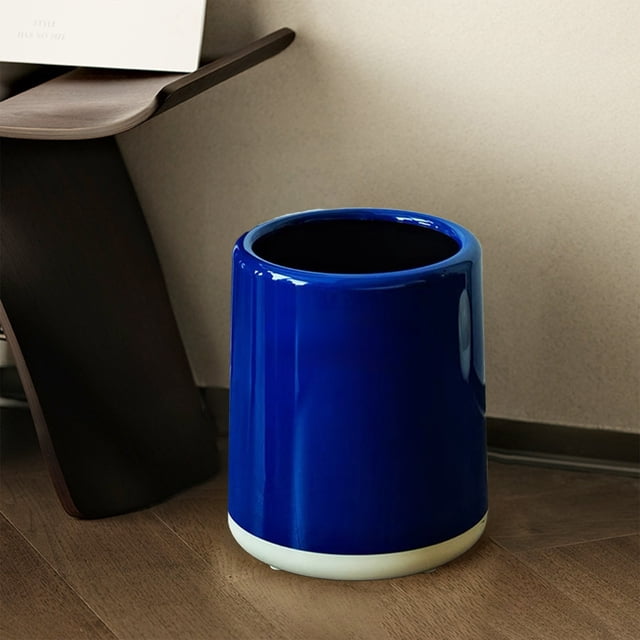 Birdeem Large Capacity Trash Can,Double Layer Kitchen Garbage Bin for Household Use,Stylish Plastic Waste Bin,11.4 X 9.8 X 7.1 Inches