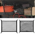 thumbnail image 4 of Elastic car trunk single and double layer luggage fixed storage net 80*60cm, 4 of 5