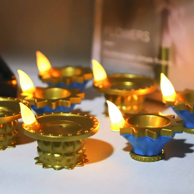 Xihbxyly Velas Flotantes Led, Velas Led Impermeables, Luces Intermitentes Amarillas, Decoración Romántica para Piscinas, Uso Interior y Exterior, Decoración para Spa, Bodas, Fiestas, Juego de 12, Pil