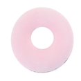 thumbnail image 1 of Cojín ortopédico con forma de donut: almohada de espuma viscoelástica para el coxis y el cóccix, color rosa, 1 of 3