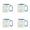 Meadowlight, variant on 10 Strawberry Street Bella Blue Peonies Mug, Set of 4