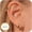 10mm/12mm/14mm-Gold-Hoops, variant on Leander 925 Sterling Silver Huggie Hoop Earrings Set for Women, Hypoallergenic Small Hoop Cartilage Earrings, Non Tarnish Cubic Zirconia Stackable Earrings for Multiple Piercings, 3 Pairs