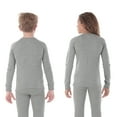 thumbnail image 3 of MERIWOOL Kids Unisex Long Sleeve Thermal Lightweight Merino Wool Base Layer Top, 3 of 7