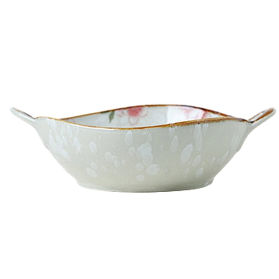 THHEIC Set of 2 Large Ceramic Ramen and Noodle Bowls, Porcelain Serving Bowls for Salad, Cereal, Pasta, and Soup, Microwave and Dishwasher Safe for Home Use