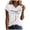 C01 White, variant on Paguaki Womens Fashion Casual Dragonfly Printed V Neck Short Sleeve T Shirt Top