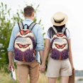 thumbnail image 4 of Easygdp Butterfly Over Lavender Mochila de Lona Resistente para Laptop, Compatible con Laptops de 15 a 17 pulgadas, Ideal para Escuela, Trabajo y Viajes-Medium, 4 of 5