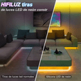 thumbnail image 2 of Tiras De Led Luz De Neón Flexible 5m Manguera Con Fuente 12v Amarilla Malubero, 2 of 5