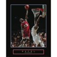 thumbnail image 3 of Frontline 12x14 Black Modern Framed Museum Art Print Titled - Excel - Basketball, 3 of 5