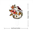 thumbnail image 3 of Flowers and Animals Series 2D Acrylic Outdoor Flower Pots Plug Props Decoration, 3 of 4