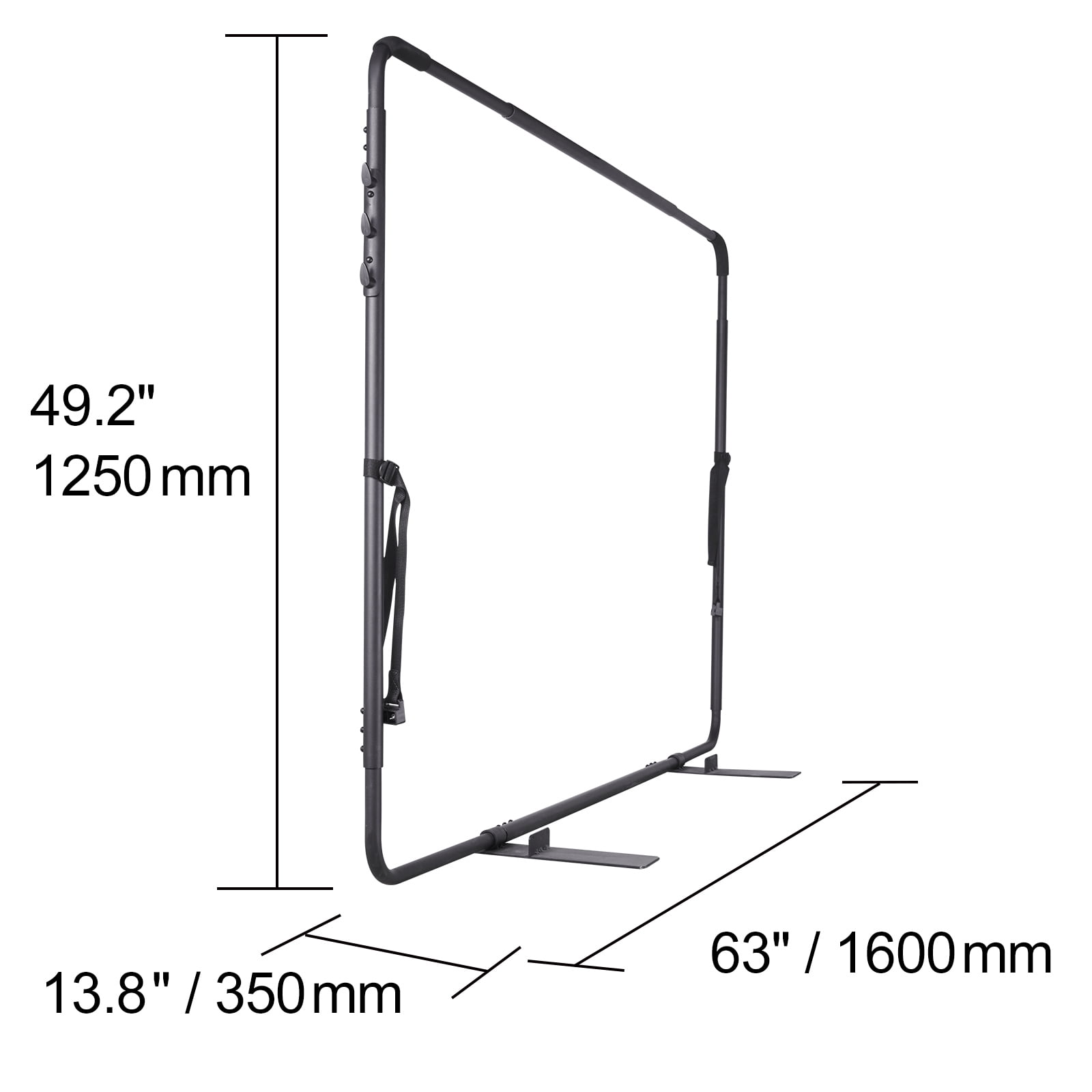 KFFKFF 31.5-41.3 in Hot Tub Cover Lift Height Adjustable for Hot Tub Spa