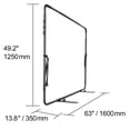 thumbnail image 6 of KFFKFF Spa and Hot Tub Cover Lift, Adjustable Dimensions from 31.5" to 41.3" in Height and 53" to 92.5" in Width, Installation on One Side at the Base, Compatible with a Range of Rectangular Bathtub, 6 of 9