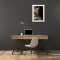 thumbnail image 3 of PI Studio 23x32 White Modern Wood Framed Museum Art Print Titled - Smokey Lines, 3 of 4