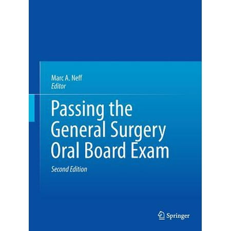 Passing the General Surgery Oral Board Exam (Best General Surgery Textbook)