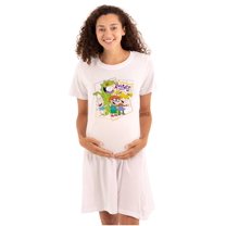 Rugrats Reptar Cartoon Characters Women's Maternity Dress Brisco Brands 2X