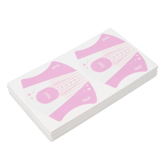 Forme d'Ongle, Autocollant d'Extension d'Ongle Innovant PVC Facile à Coller Durcir pour Filles pour Extension d'Ongles