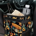 thumbnail image 6 of Musical Instrument Foldable Car Garbage Can with Lid, Leak-proof, and Hanging Storage Bag - Trash Can for Car, 6 of 6