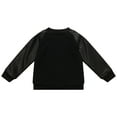 thumbnail image 2 of Richie House Boys' Coat with Faux Leather Sleeve RH1419, 2 of 2