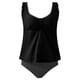 thumbnail image 2 of Conjunto de Bikini de Cintura Alta para las Mujeres Control Del Vientre Correa Ancha Sólida de Apoyo Traje de Baño de Dos Piezas, Trajes de Baño de Dos Piezas para las Mujeres Cultivo Deportivo de Ci, 2 of 4