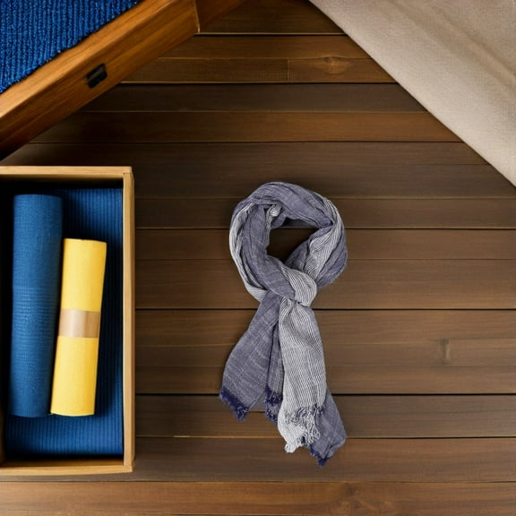 OFFIGAM women cotton scarf Rectangular Cotton 1Set Lightweight for Formal Events