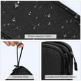thumbnail image 6 of Miroddi Travel Cable Organizer, Double Layerd Electronics Organizer Waterproof Cable Storage Bag with Zipper, 6 of 8
