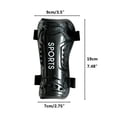 thumbnail image 3 of Espinilleras para niños, 1 par de protectores de piernas para niños, protectores de seguridad deportivos, espinilleras de fútbol resistentes y duraderas, 3 of 9