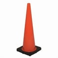 thumbnail image 2 of Traffic Cone, Standard Shape, PVC, 18 in H, Orange, Non-Reflective, Black Base, 2 of 2