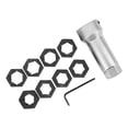 thumbnail image 4 of 10 Pcs Axle Spindle Threading Set Alloy Steel 3/4x20 13/16x20 UNEF M20 M22 M24 Thread Chaser Rethreading Restorer Repair Kit Thread Repair Kit, 4 of 8