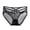 Dark Gray, variant on Women's Lace Panties High Waisted Plus Size Ladies Brief Underwear Bronze M