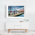 thumbnail image 2 of Docked in Harbor East 02 - Baltimore Maryland Photography White Framed Wall Art Print 20 x 30 inches, 2 of 3