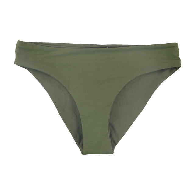 Tavik Womens Ali Full Coverage Bikini Swim Bottom, Green, X-Small