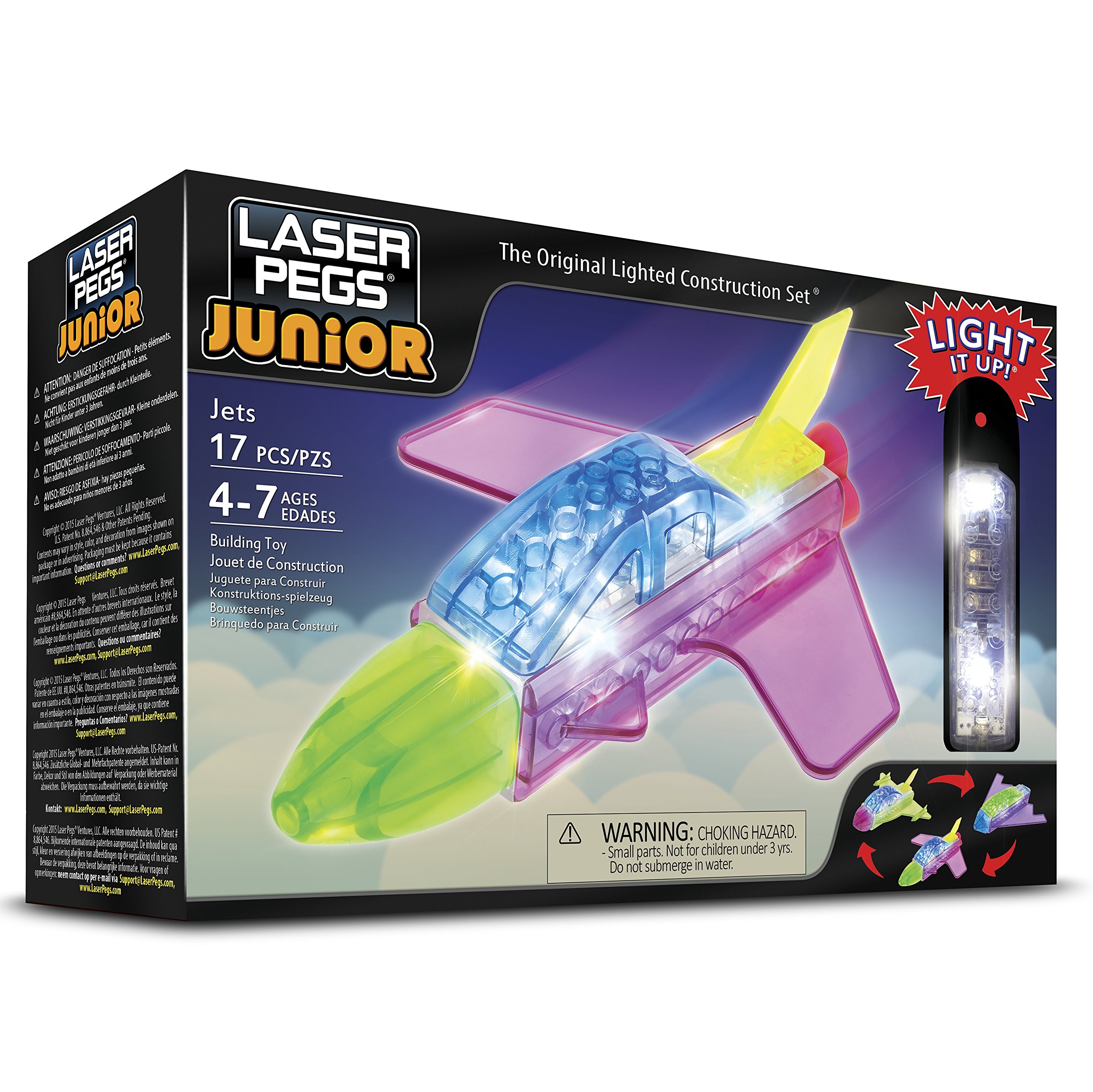 laser pegs jet